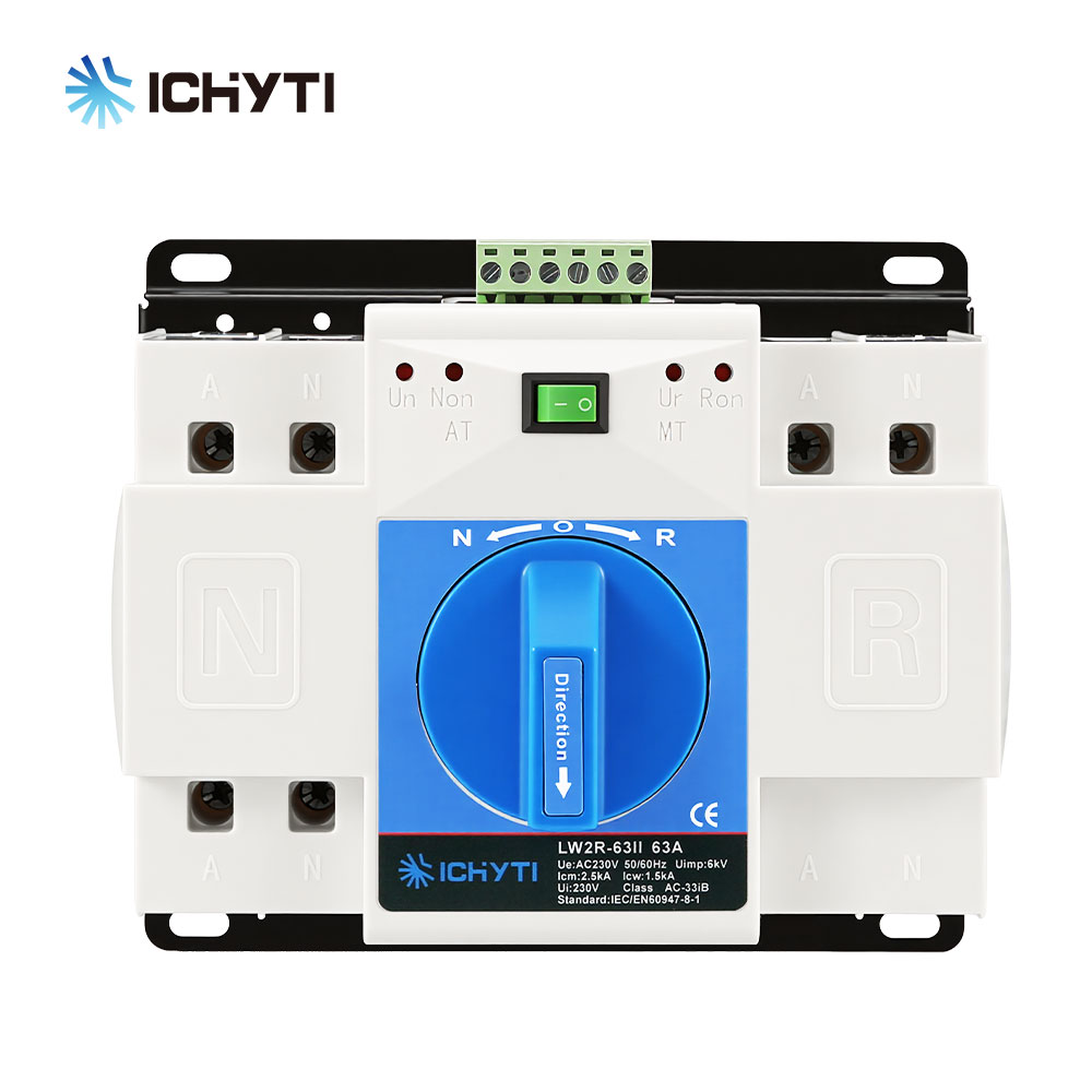 Automatic Transfer Switch (ATS) | 2P 63A | 2IN 1OUT | IEC 60947-6-1