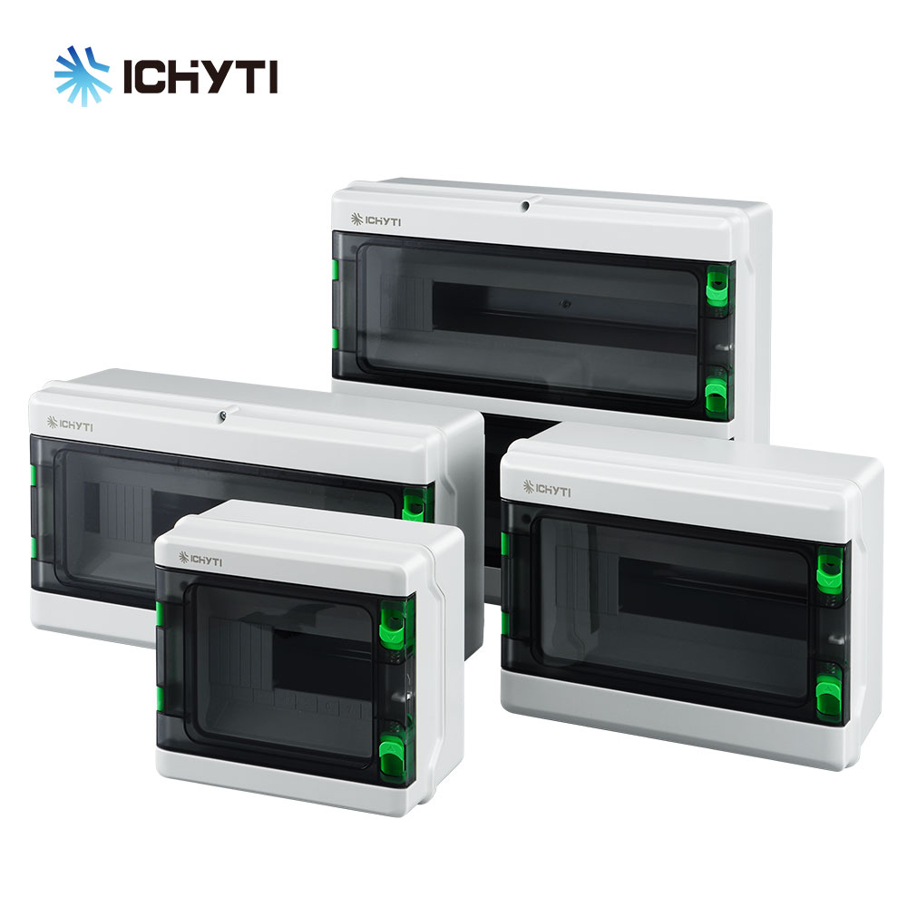 IP65 2-39-cestný vodotesný kryt na DIN lištu