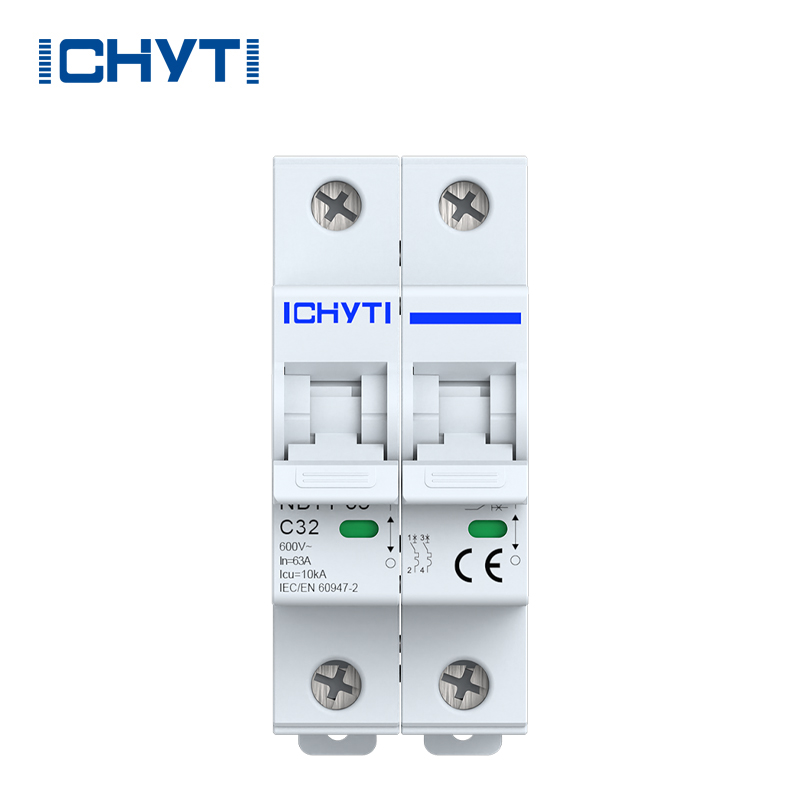 Non polarity DC circuit breaker